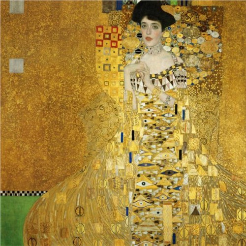 Portrait of Adele Bloch Bauer I,1907 Gustav Klimt