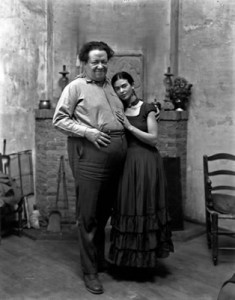 Diego Rivera and Frida Kahlo Photograph c.1930