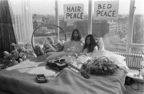 Bed-In for Peace, Amsterdam 1969 John Lennon and Yoko Ono
