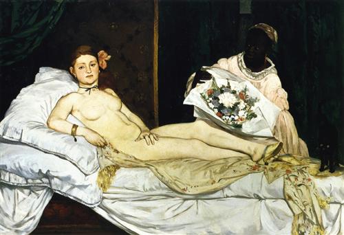 Olympia, Édouard Manet, 1863