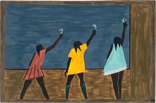 "In the North the African American had more educational opportunities." Jacob Lawrence