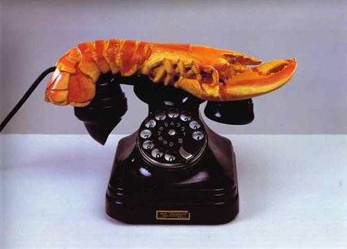 Lobster Telephone, 1936 Dali, plastic, painted plaster, and mixed media Tate Museum, London