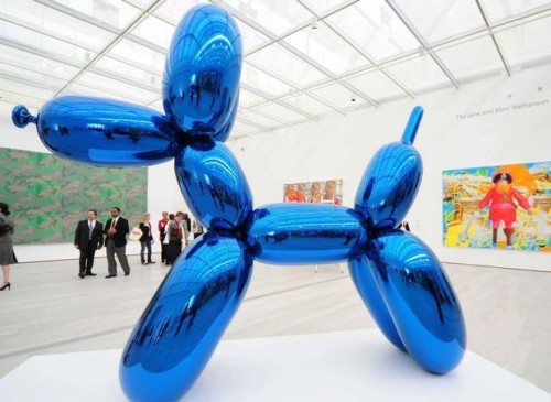 Balloon Dog (Blue) 1994-2000 Jeff Koons