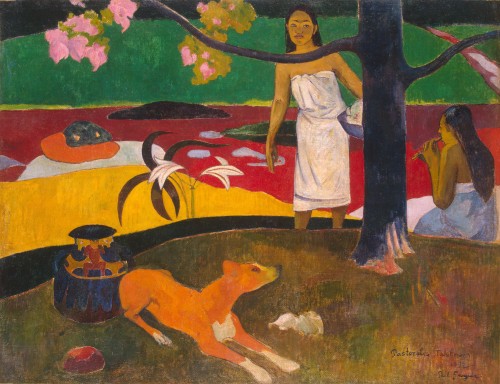 Pastorales Tahitiennes, 1892 Paul Gauguin Hermitage Museum, Russia