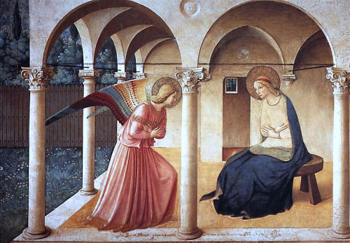 The Annunciation, 1437-1446 Fra Angelico