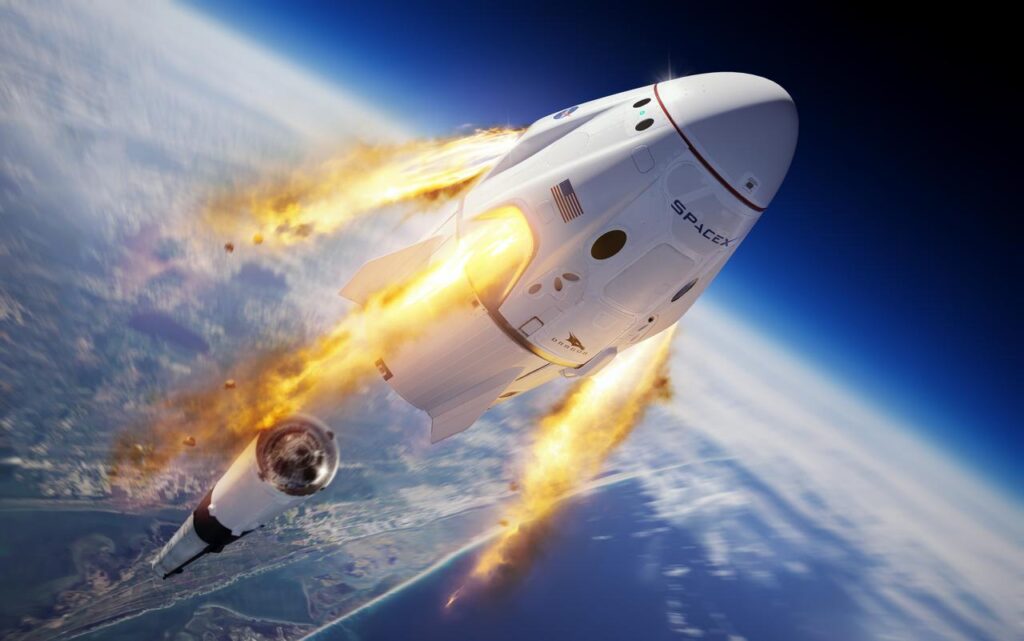 SpaceX Crew Dragon capsule