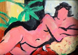 Nude, Homage to Matisse